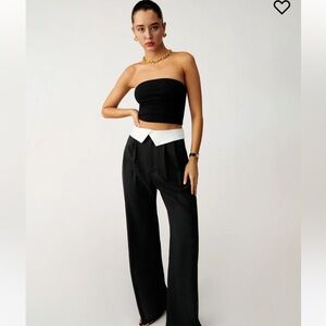 WORN ONCE reformation Stevie pants